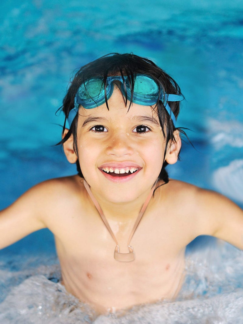 Pelopy 7 Pieces Swimming Nose Clip Silicone Nose Plug Protector with Elastic Rope for Kids and Adults Swimming Using - Image 5